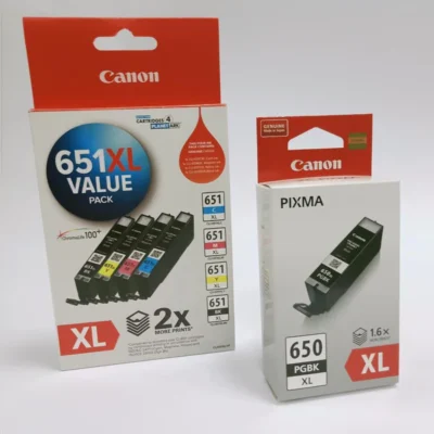 CANON PG-650XL / CL-651XL GENUINE VALUE PACK INK CARTRIDGE | Fast Shipping Australia | INKCART EXPRESS