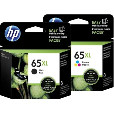 HP 65 GENUINE BLACK & TRI COLOUR INK CARTRIDGE | Fast Shipping Australia | INKCART EXPRESS