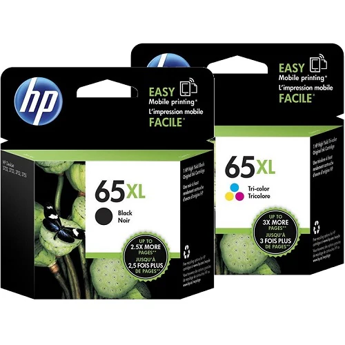 HP 65 GENUINE BLACK & TRI COLOUR INK CARTRIDGE | Fast Shipping Australia | INKCART EXPRESS