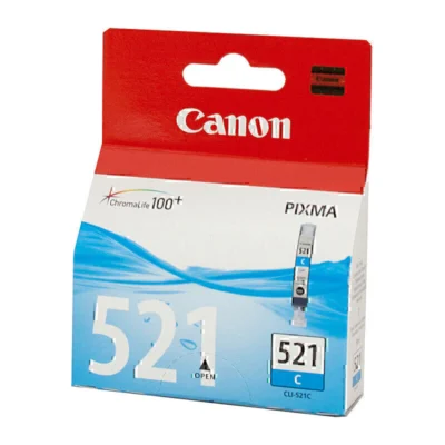 CANON CLI-521 GENUINE CYAN INK CARTRIDGE | Fast Shipping Australia | INKCART EXPRESS