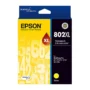EPSON 802XL GENUINE YELLOW INK CARTRIDGE | Fast Shipping Australia | INKCART EXPRESS