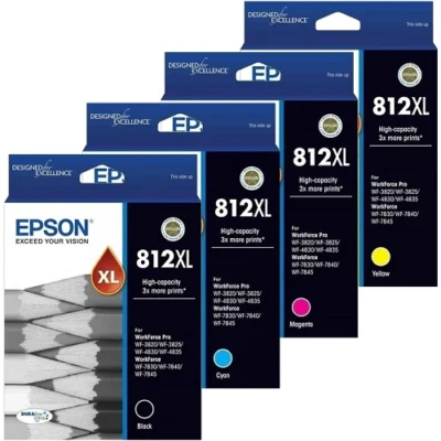 EPSON 812XL GENUINE VALUE PACK INK CARTRIDGE | Fast Shipping Australia | INKCART EXPRESS