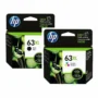 HP 63XL GENUINE BLACK & TRI COLOUR INK CARTRIDGE | Fast Shipping Australia | INKCART EXPRESS