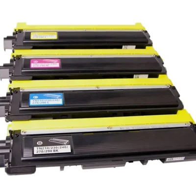 4 x Compatible Brother TN240 Toner Cartridge (1BK 1C 1M 1Y)
