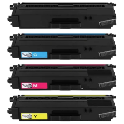 4 x Compatible Brother TN346 / TN348 / TN349 Toner Cartridge (1BK 1C 1M 1Y)